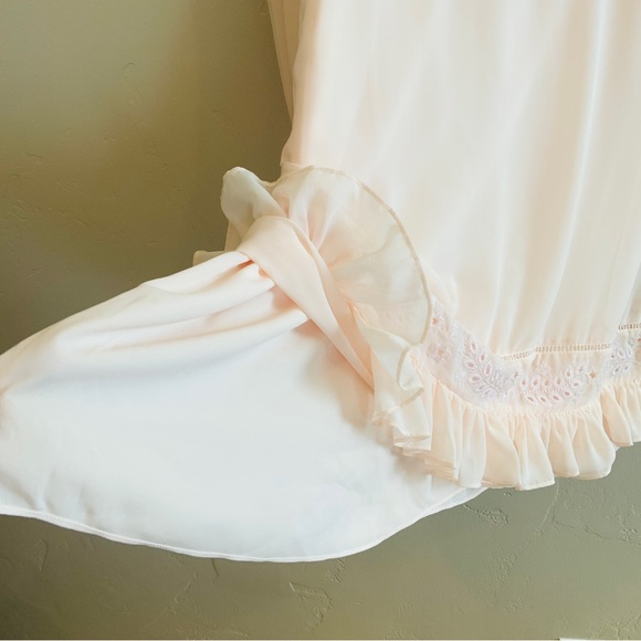 Rebecca Minkoff Prairie Embroidered Pinafore Ruffle Hem Bluff Dress Size Small - Picture 12 of 16